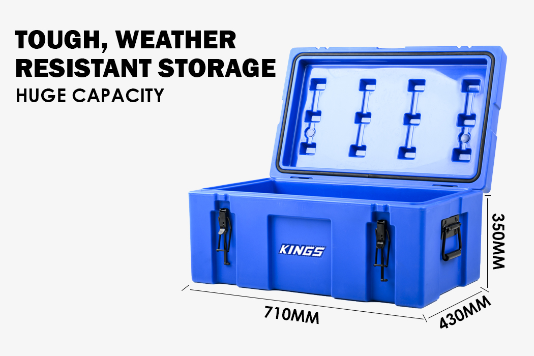 Adventure Kings 4WD Tough Storage Box 78L dustproof waterproof Store